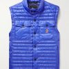 Ollon Logo-Appliquéd Quilted Glossed-Shell Down Gilet Ollon Logo-Appliquéd Quilted Glossed-Shell Down Gilet