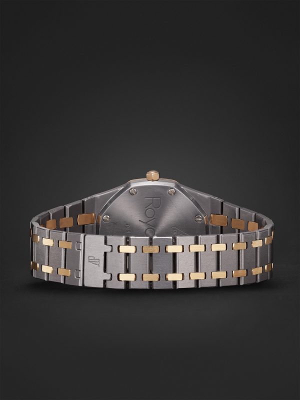 Vintage 1980s Audemars Piguet Royal Oak Automatic 35mm Tantalum and 18-Karat Pink Gold Watch, Ref. No. 14486 - E2 Vintage 1980s Audemars Piguet Royal Oak Automatic 35mm Tantalum and 18-Karat Pink Gold Watch, Ref. No. 14486 - E2