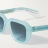 Taos Square-Frame Acetate Sunglasses - CU Taos Square-Frame Acetate Sunglasses - CU