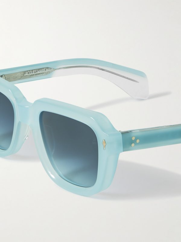 Taos Square-Frame Acetate Sunglasses - CU Taos Square-Frame Acetate Sunglasses - CU