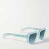Taos Square-Frame Acetate Sunglasses - FR Taos Square-Frame Acetate Sunglasses - FR