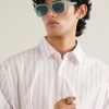 Taos Square-Frame Acetate Sunglasses - OU Taos Square-Frame Acetate Sunglasses - OU