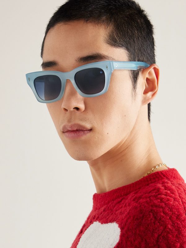 Dealan Square-Frame Acetate Sunglasses - OU Dealan Square-Frame Acetate Sunglasses - OU