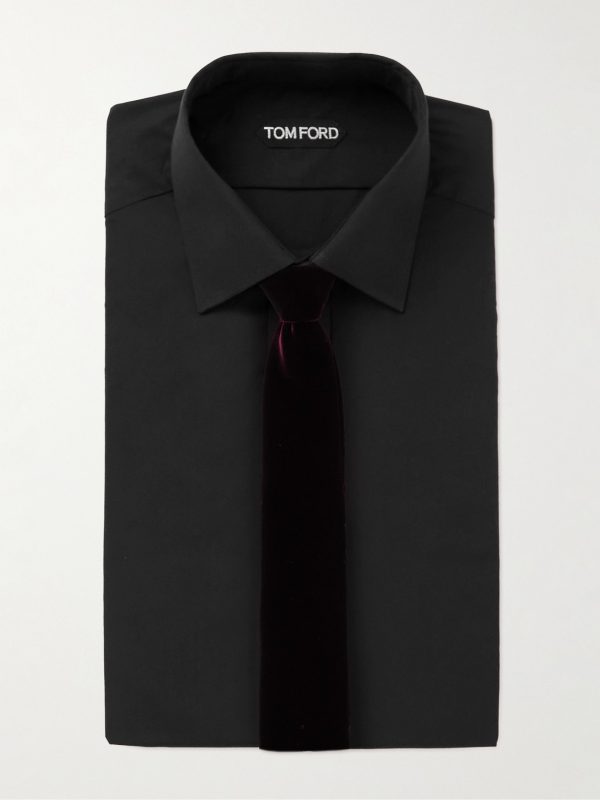 Slim-Fit Cotton-Poplin Shirt - E1 Slim-Fit Cotton-Poplin Shirt - E1