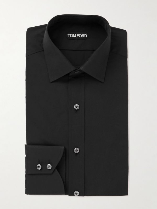 Slim-Fit Cotton-Poplin Shirt Slim-Fit Cotton-Poplin Shirt