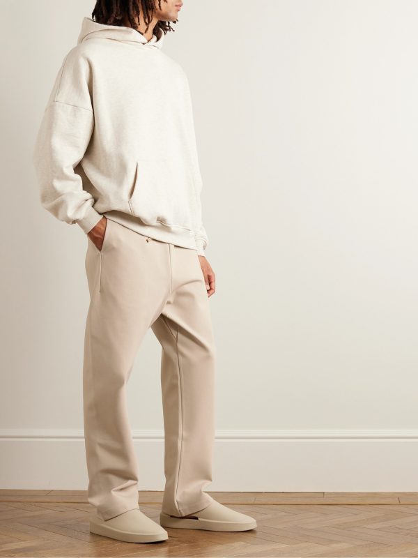 Eternal Logo-Flocked Cotton-Jersey Hoodie - OU Eternal Logo-Flocked Cotton-Jersey Hoodie - OU