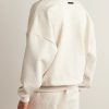Eternal Logo-Flocked Cotton-Jersey Sweatshirt - BK