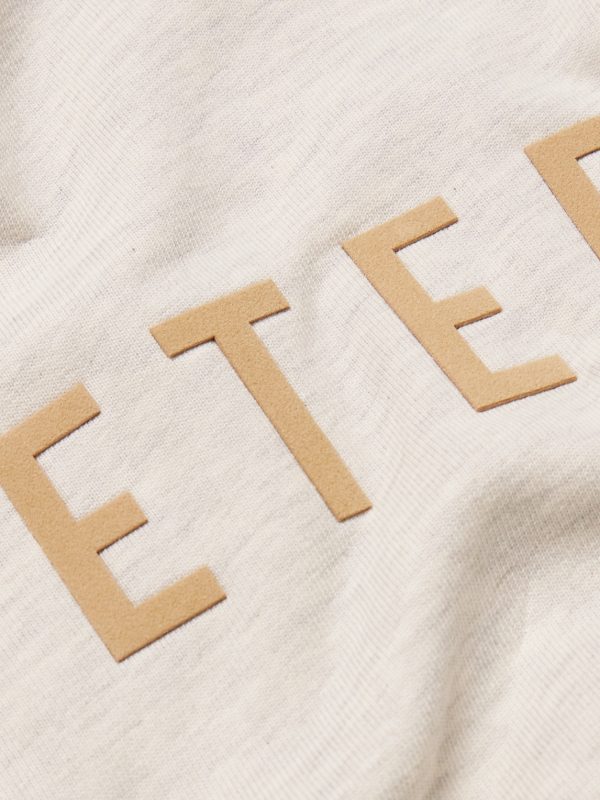 Eternal Logo-Flocked Cotton-Jersey Sweatshirt - CU