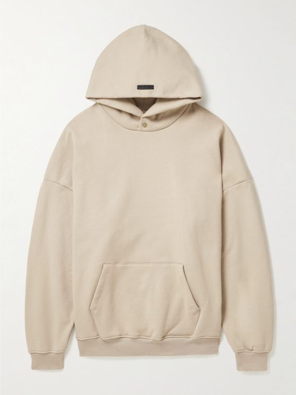 Eternal Logo-Flocked Cotton-Jersey Hoodie