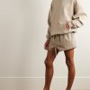 Eternal Logo-Flocked Cotton-Jersey Hoodie - OU