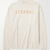 Eternal Logo-Flocked Cotton-Jersey T-Shirt Eternal Logo-Flocked Cotton-Jersey T-Shirt