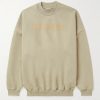 Eternal Logo-Flocked Cotton-Jersey Sweatshirt Eternal Logo-Flocked Cotton-Jersey Sweatshirt