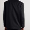 Eternal Double-Breasted Cavalry Wool-Twill Suit Jacket - BK Eternal Double-Breasted Cavalry Wool-Twill Suit Jacket - BK