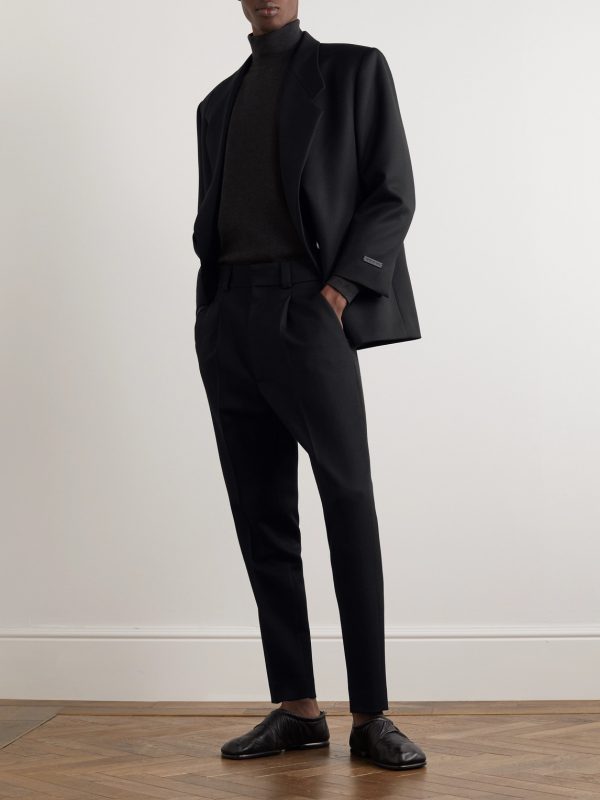 Eternal Double-Breasted Cavalry Wool-Twill Suit Jacket - OU Eternal Double-Breasted Cavalry Wool-Twill Suit Jacket - OU