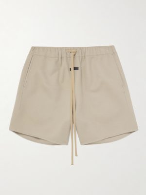 Eternal Wide-Leg Wool and Cashmere-Blend Drawstring Shorts Eternal Wide-Leg Wool and Cashmere-Blend Drawstring Shorts