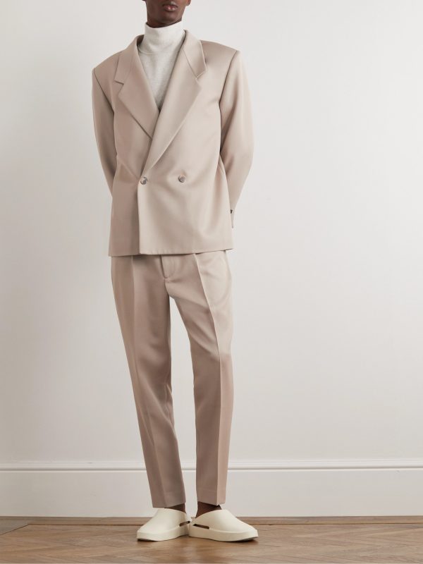 Eternal Double-Breasted Cavalry Wool-Twill Suit Jacket - OU Eternal Double-Breasted Cavalry Wool-Twill Suit Jacket - OU