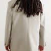 Eternal California Double-Breasted Virgin Wool and Cotton-Blend Twill Blazer - BK