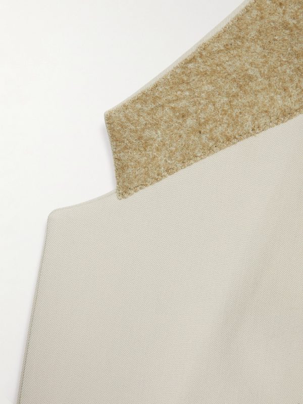 Eternal California Double-Breasted Virgin Wool and Cotton-Blend Twill Blazer - E1