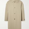 Eternal Wool and Cotton-Blend Twill Coat Eternal Wool and Cotton-Blend Twill Coat
