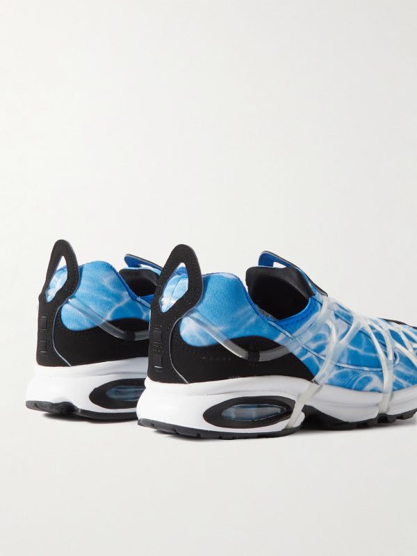 Air Kukini SE Tie-Dyed TPU-Trimmed Mesh and Neoprene Slip-On Sneakers - BK Air Kukini SE Tie-Dyed TPU-Trimmed Mesh and Neoprene Slip-On Sneakers - BK