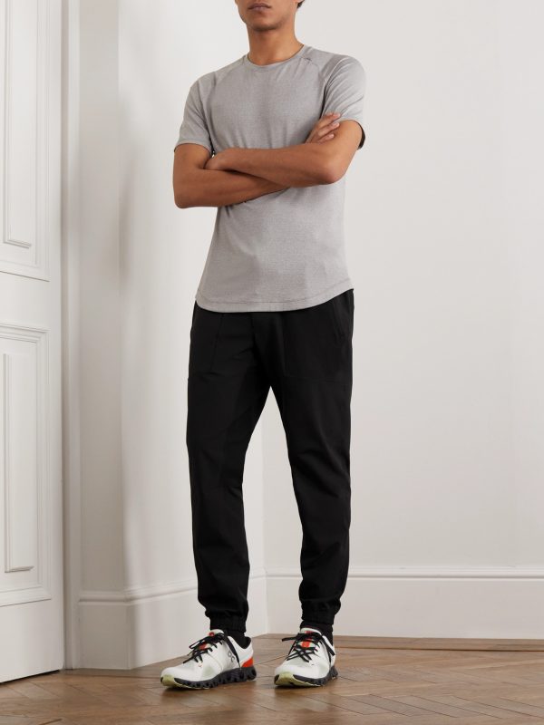 License to Train Slim-Fit Tapered Stretch Recycled-Shell Track Pants - OU License to Train Slim-Fit Tapered Stretch Recycled-Shell Track Pants - OU