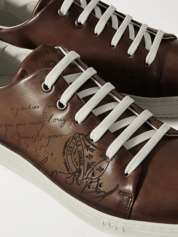 Scritto Venezia Leather Sneakers - CU Scritto Venezia Leather Sneakers - CU