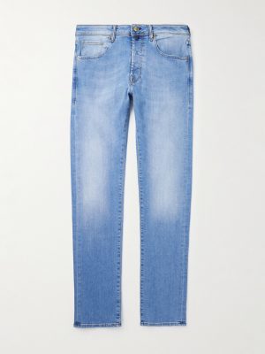 Slim-Fit Straight-Leg Jeans