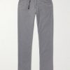 Slim-Fit Stretch Cotton-Blend Corduroy Trousers