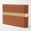 Westover Leather and Gold-Tone Playing Cards Set - BK Westover Leather and Gold-Tone Playing Cards Set - BK