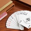 Westover Leather and Gold-Tone Playing Cards Set - CU Westover Leather and Gold-Tone Playing Cards Set - CU