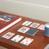 Westover Leather and Gold-Tone Playing Cards Set - OU Westover Leather and Gold-Tone Playing Cards Set - OU