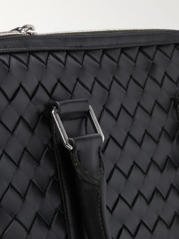 Intrecciato Leather Briefcase - CU Intrecciato Leather Briefcase - CU
