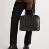 Intrecciato Leather Briefcase - E2 Intrecciato Leather Briefcase - E2