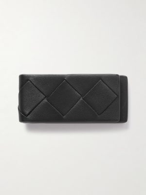 Intrecciato Full-Grain Leather Money Clip Intrecciato Full-Grain Leather Money Clip