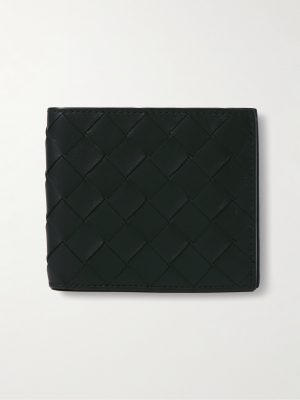 Intrecciato Leather Billfold Wallet