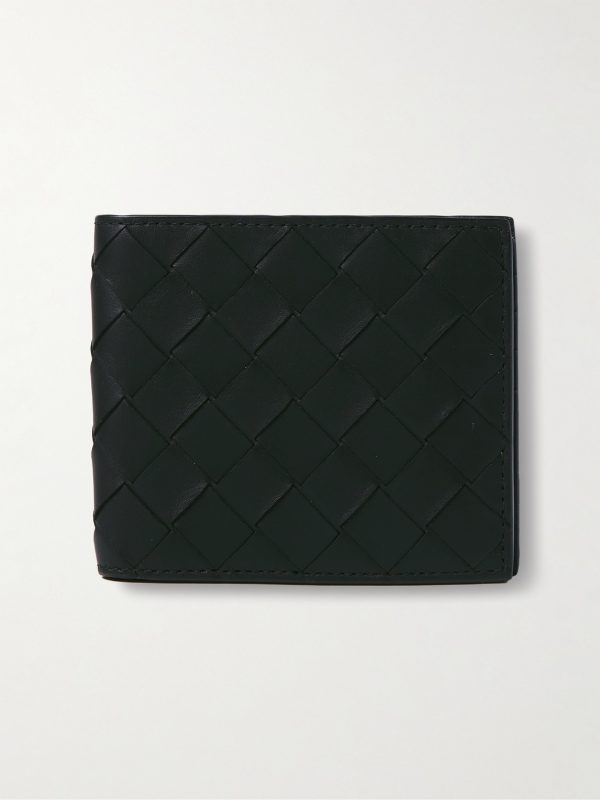 Intrecciato Leather Billfold Wallet Intrecciato Leather Billfold Wallet