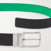 3.5cm Reversible Intrecciato Leather Belt - E1 3.5cm Reversible Intrecciato Leather Belt - E1