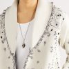 Arrowhead Gold, Cord and Diamond Necklace - OU