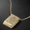 Prayer Box Gold Chain Necklace - CU Prayer Box Gold Chain Necklace - CU