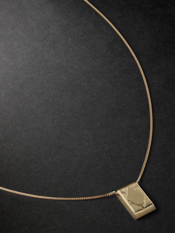 Prayer Box Gold Chain Necklace Prayer Box Gold Chain Necklace