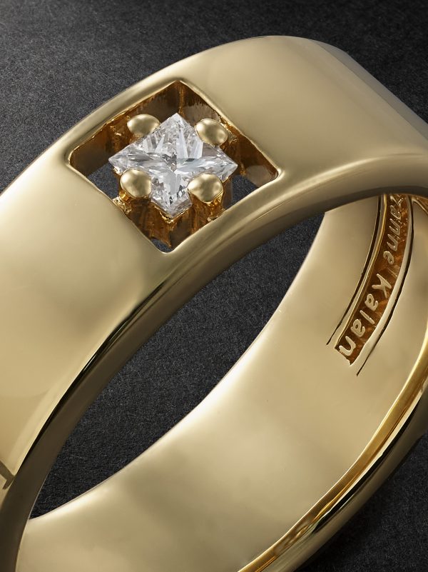 18-Karat Gold Diamond Ring - CU 18-Karat Gold Diamond Ring - CU