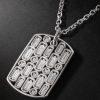 18-Karat White Gold Diamond Pendant Necklace - CU 18-Karat White Gold Diamond Pendant Necklace - CU
