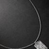 18-Karat White Gold Diamond Pendant Necklace 18-Karat White Gold Diamond Pendant Necklace