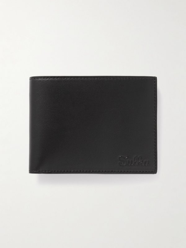 Logo-Debossed Leather Billfold Wallet Logo-Debossed Leather Billfold Wallet