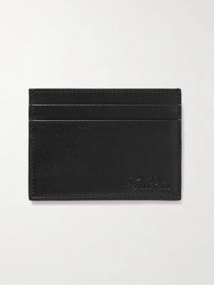 Logo-Debossed Leather Cardholder