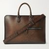 Overnight Scritto Venezia Softy Leather Weekend Bag