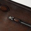 Morning Debossed Full-Grain Venezia Leather Wash Bag - CU Morning Debossed Full-Grain Venezia Leather Wash Bag - CU