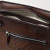 Morning Debossed Full-Grain Venezia Leather Wash Bag - E1 Morning Debossed Full-Grain Venezia Leather Wash Bag - E1