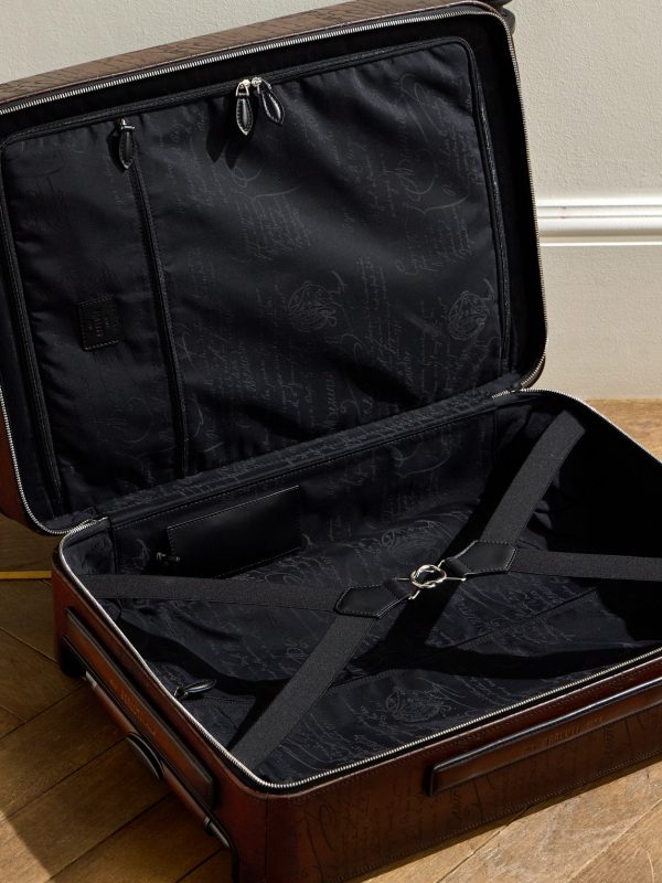 Formula 1005 Scritto Venezia Leather Suitcase - E1 Formula 1005 Scritto Venezia Leather Suitcase - E1