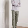 Phillip Straight-Leg Checked Cotton and Wool-Blend Trousers - OU Phillip Straight-Leg Checked Cotton and Wool-Blend Trousers - OU